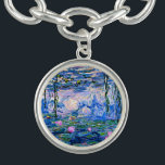 Pulsera Monet: Water Lilies 1919, pintura famosa,<br><div class="desc">Claude Monet: Water Lilies Red,  1919,  hermosa pintura de arte fino</div>