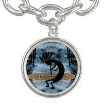 Mosaico del desierto del suroeste de Kokopelli Azu