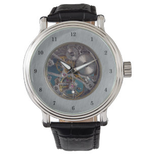 Pulsera Muy divertido Simulación de reloj transparente de 