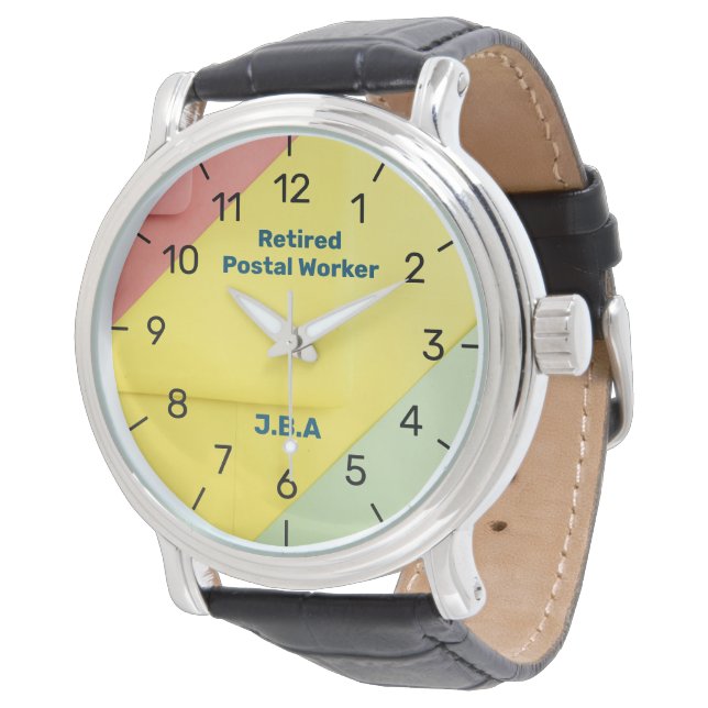 Pulsera Nombre personalizado de reloj de mano de obra post (Angular)