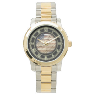 Pulsera Nosotros, la gente, vintage, el reloj de la bander
