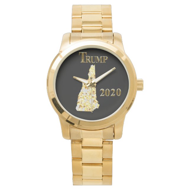 PULSERA NUEVO RELOJ DE HAMPSHIRE DE TRUMP 2020 (Anverso)