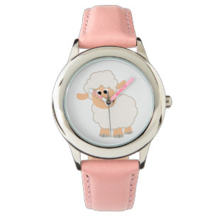 Pulsera Oveja de dibujos animados lindos reloj