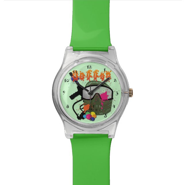 Pulsera Paintball - reloj de Baller (De cerca)