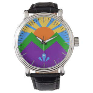 Pulsera Patriótico, reloj especial, Bandera de Manitou Spr