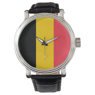Pulsera Patriótico, reloj especial con bandera de Bélgica