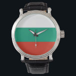 Pulsera Patriótico, reloj especial con bandera de Bulgaria<br><div class="desc">Añade un toque de orgullo búlgaro a tu colección de accesorios con nuestro reloj exclusivo de mano con la bandera de Bulgaria! Diseñado con meticulosa atención a los detalles, este reloj de mano es más que un simple artículo funcional; es una celebración del legado y orgullo cultural de Bulgaria. El...</div>