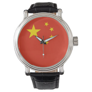 Pulsera Patriótico, reloj especial con bandera de China