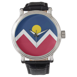 Pulsera Patriótico, reloj especial con bandera de Denver C