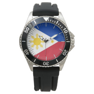 Pulsera Patriótico, reloj especial con bandera de Filipina