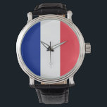 Pulsera Patriótico, reloj especial con bandera de Francia<br><div class="desc">¡Haz una declaración atemporal con nuestro exclusivo reloj de mano con la bandera de Francia! Diseñado con meticulosa atención a los detalles, este reloj de mano no es solamente un accesorio funcional; es una celebración de la cultura y el patrimonio francés. El diseño es muy animado y ostenta la emblemática...</div>