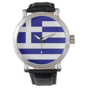 Pulsera Patriótico, reloj especial con bandera de Grecia