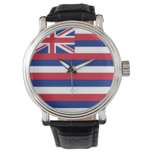 Pulsera Patriótico, reloj especial con bandera de Hawaii