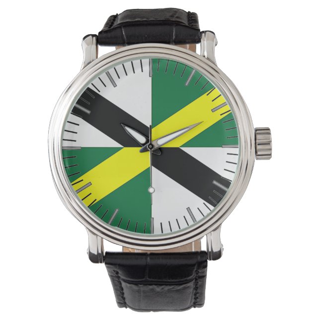 Pulsera Patriótico, reloj especial con bandera de Monterre (Anverso)