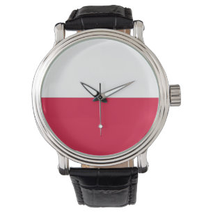 Pulsera Patriótico, reloj especial con bandera de Polonia