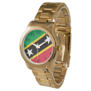 Pulsera Paul McGehee "St. Kitts and Nevis" reloj de pulser