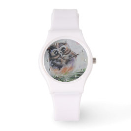 Pulsera Pequeño reloj de búho - Pintura