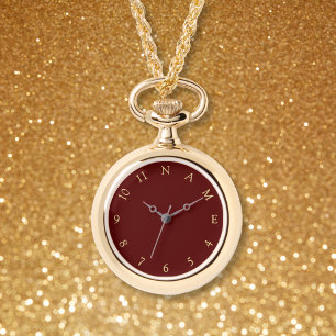 Pulsera Personalizado Personalizar Nombre Mujeres Reloj de