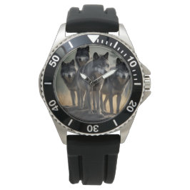 Pulsera Pieza de reloj de lobo