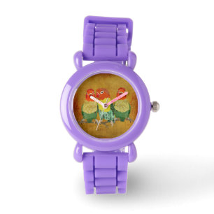 Pulsera Poco reloj de los pájaros del amor