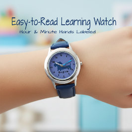 Pulsera Primer Reloj para Niños - Temático de Dachshund y 