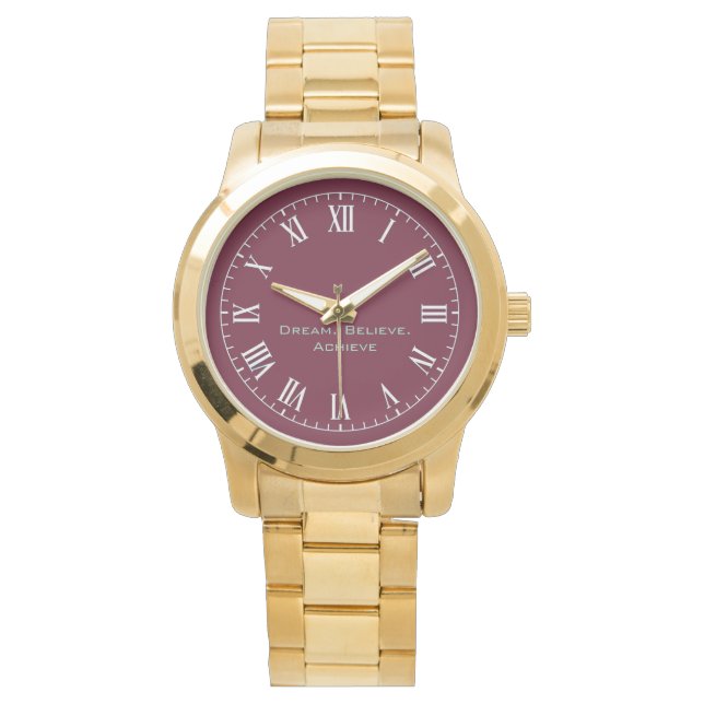Pulsera Regalo de reloj personalizado con estilo (Anverso)