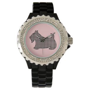 Pulsera Regalo de reloj rosa para mujeres católicas retro