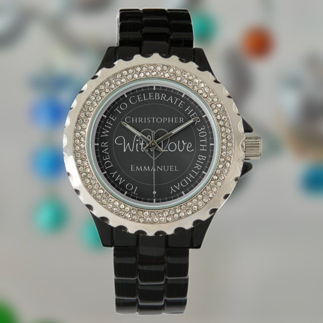 Pulsera Regalo para esposa. Reloj de regalo de 30 cumpleañ (Subido por el creador)