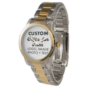 Pulsera Regalos de Personalizado de reloj de acero sobredi