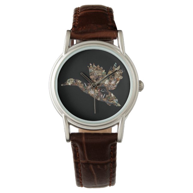 Pulsera Regalos para cazadores, reloj de caza de pato (Anverso)