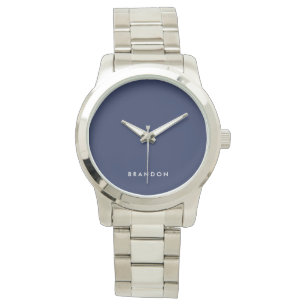 Pulsera Regalos Únicos Para Hombres Navy Reloj De Plata Az
