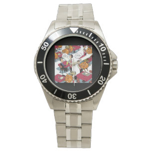 Pulsera Relish Las Cebollas Divertido Reloj de Acero Inoxi