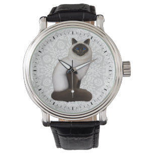 Pulsera Reloj amistoso del gato de Birman