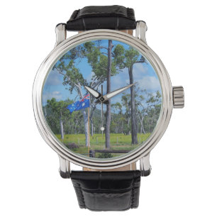Pulsera Reloj australiano de la bandera
