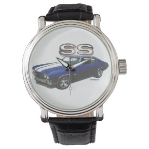 Pulsera Reloj auto de la cara Chevelle 1970 SS