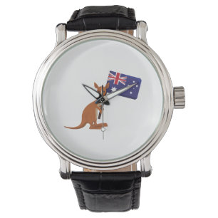 Pulsera reloj bandera de australia canguro