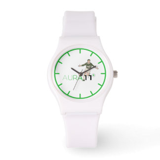 Pulsera Reloj Blanco Minimalista de Lujo AURA11