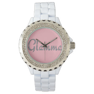 Pulsera Reloj bling de Glamma