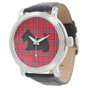 Pulsera Reloj clásico de Terrier Escocés
