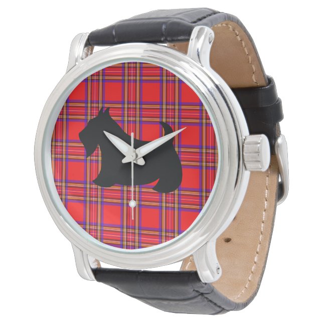 Pulsera Reloj clásico de Terrier Escocés (Angular)