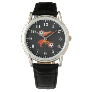 Pulsera Reloj clásico para hombre - Balones de fútbol
