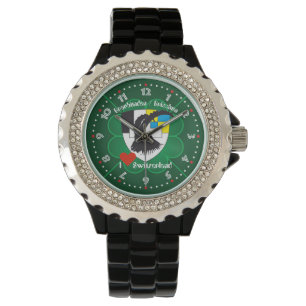 Pulsera Reloj con borrador de suizo Graubünden Grischun