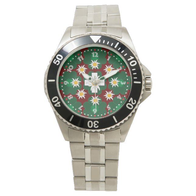 Pulsera Reloj con borrador de suizo Suiza Suisse (Anverso)