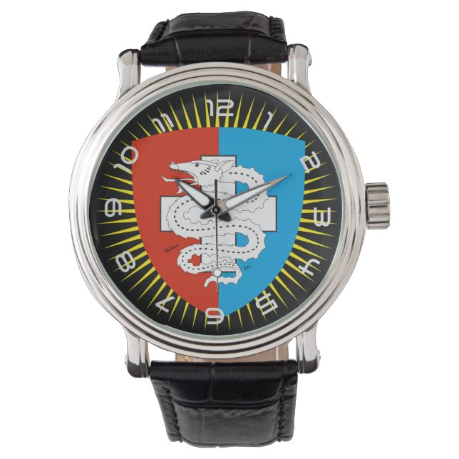 Pulsera Reloj con borrador de suizo Tessin Suiza (Anverso)