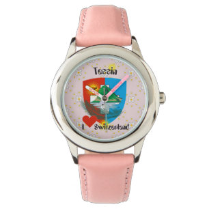 Pulsera Reloj con borrador de suizo Tessin Suiza