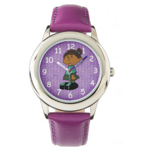 Pulsera Reloj corto de la muñeca de la leva