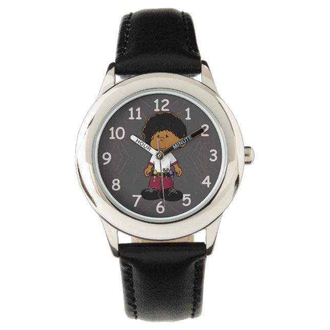 Pulsera Reloj corto de la muñeca de la leva (Anverso)