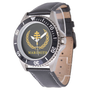 Pulsera Reloj Cruz de la Iglesia Maronita