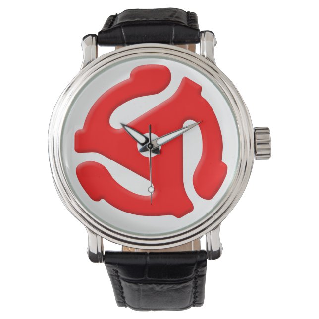 Pulsera reloj de 45 rpm - rojo (Anverso)