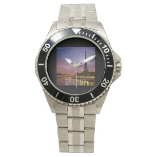 Pulsera Reloj de acero inoxidable Be Elegant In Paris Fran